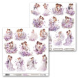 Papir, Violet Whisper 15, Lovers, izrezki