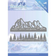 Rezalna šablona, Wintersports, Mountain border