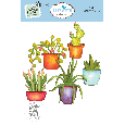 Rezalna šablona, Succulents & Pots