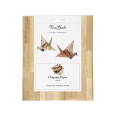 Papir, origami, cream&brown