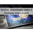 Nočno, zvezdnato nebo z Distress blazinicami