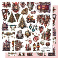 Papir, Steampunk Time, Christmas, izrezki