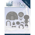 Rezalna šablona, Winter Friends, Eskimo