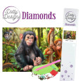 Ustvarjalni set, Dotty Designs Diamonds, Monkeys