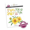 Rezalna šablona, Craft-A-Flower: Coreopsis Layering
