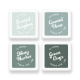 Barvne blazinice, Fresh Dye Ink Mini Cube Set, Coastal Mist