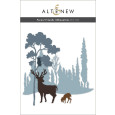 Rezalna šablona,  Forest Friends Silhouettes