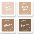 Barvne blazinice, Fresh Dye Ink Mini Cube Set, Coffee Break