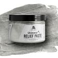 Teksturna pasta, Shimmer Relief Paste, Antique Silver