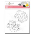 Plastična šablona, Mega Blossom Stencil Set (4 in 1)