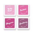 Barvne blazinice, Fresh Dye Ink Mini Cube Set, Bubblegum Dreams