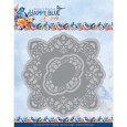 Rezalna šablona, Happy Blue Birds, Happy Frame