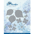 Rezalna šablona, Blue Meadow, Blue Hydrangea