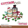 Rezalna šablona, Christmas Owls