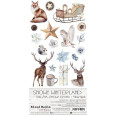 Papir, Snowy Winterland Extras to Cut Set, Mixed Media, izrezki