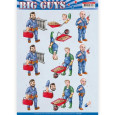 Decoupage papir, Big Guys 3D, Repairs