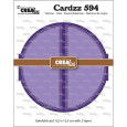 Rezalna šablona, Cardzz Gatefold Circle Card