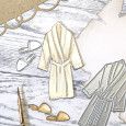 Rezalna šablona, Bath robe & Slippers, kopalni plašč in copati