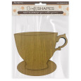 Lesena osnova, MDF, Crafty Shapes Blanks Golden Harmony Cup