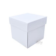  Osnova za škatlico presenečenja, exploding box, bela