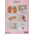 Decoupage papir, Vintage - Baby Serie, Sweet baby girl