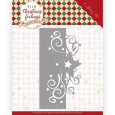 Rezalna šablona, Warm Christmas Feelings, Swirl Star Edge