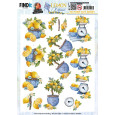 Papir, 3D Push Out, Lemon Breeze, Lemon Tree