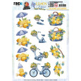 Papir, 3D Push Out, Lemon Breeze, Lemon Bike