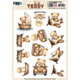 Papir, 3D Push Out, Teddy, Transport