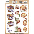 Papir, 3D Pushout Sheet, Homestead Bakery, Bake Bites