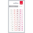 Polperle, samolepilne, set 03