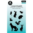 Štampiljka, Animals Silhouette