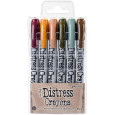 Distress Crayons, voščenke, set 10