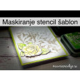 Maskiranje stencil šablon