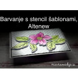Barvanje s stencil šablonami