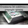 Enostavna 3d voščilnica s prepogibi spredaj