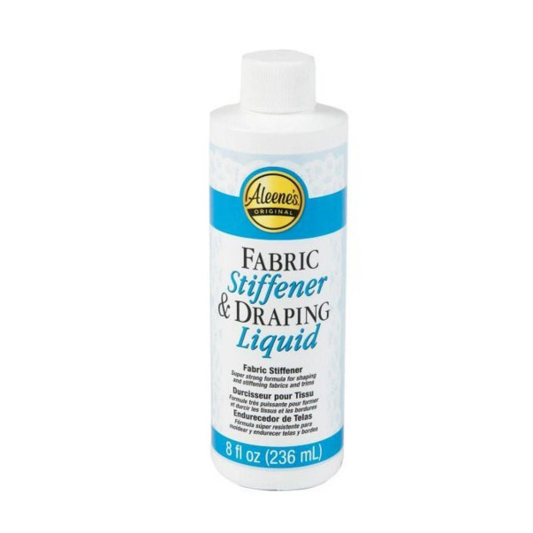 Tekočina za utrjevanje tkanine, Fabric stiffener & draping liquid