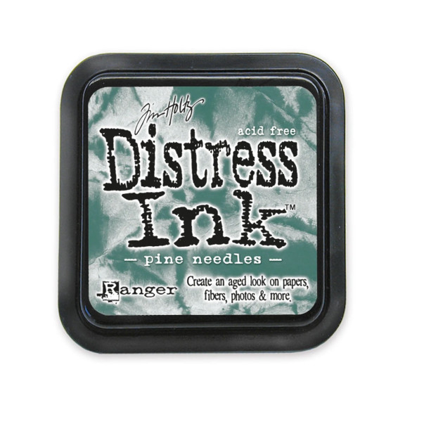 Barvna blazinica, Distress Ink, Pine Needles