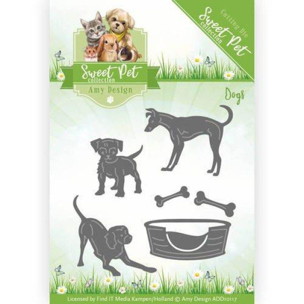 Rezalna šablona, Sweet Pet, Dogs