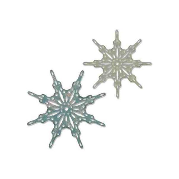 Rezalna šablona, Fanciful snowflakes