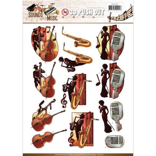 Papir, 3D Push Out, Sounds of Music, Jazz