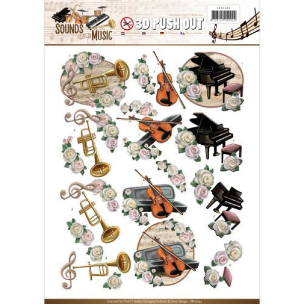 Papir, 3D Push Out, Sounds of Music, Classic