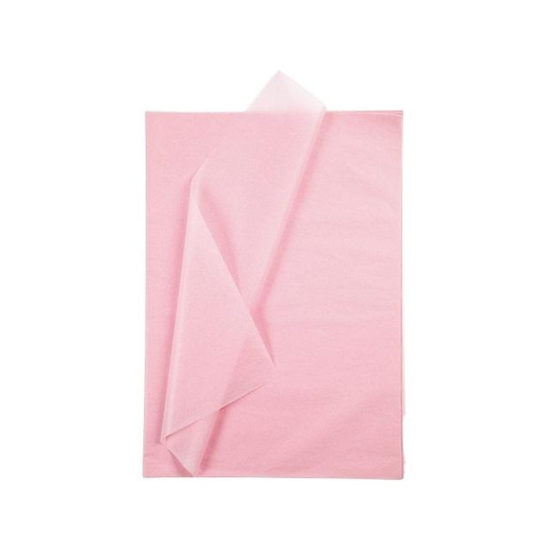 Svilen papir, svetlo roza