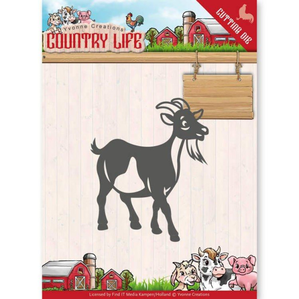 Rezalna šablona, Country Life, Goat