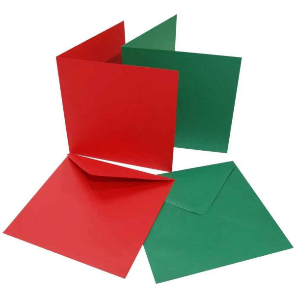 Set osnov in kuvert, 6" x 6"