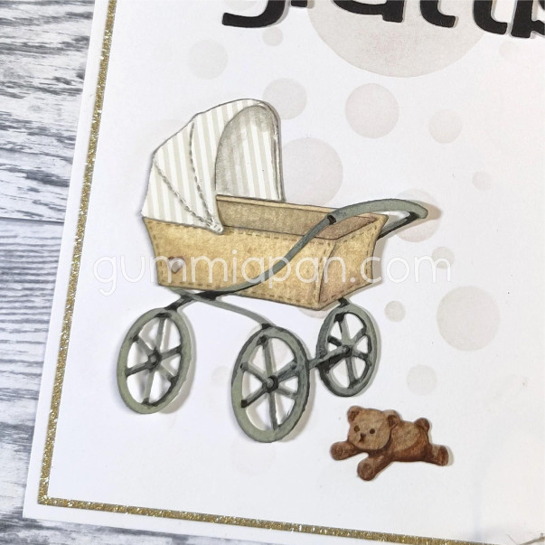 Rezalna šablona, Stroller, voziček