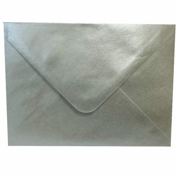 Kuverte, C6, Silver Pearl
