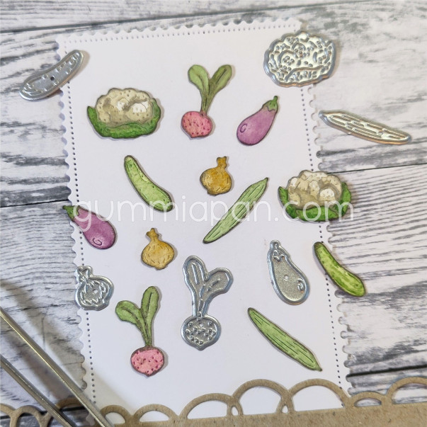 Rezalna šablona, Vegetables, zelenjava