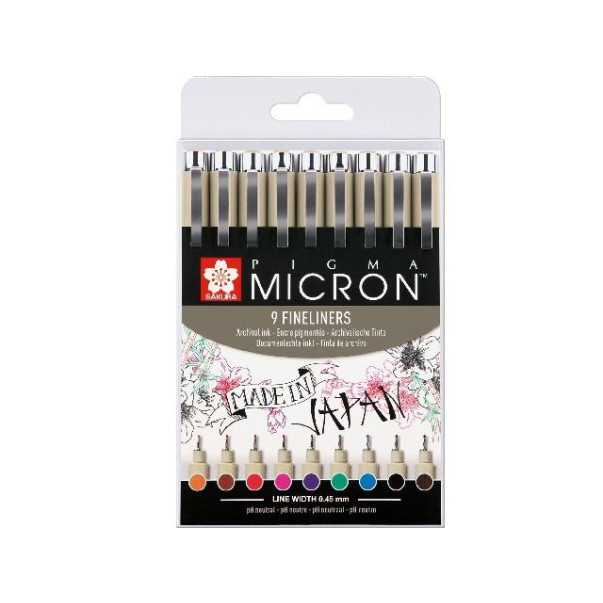 Marker, Pigma micron etui
