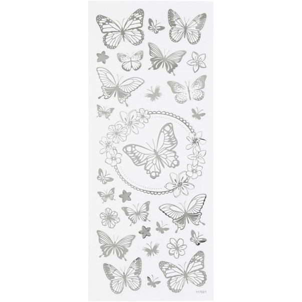 Nalepke, Butterflies